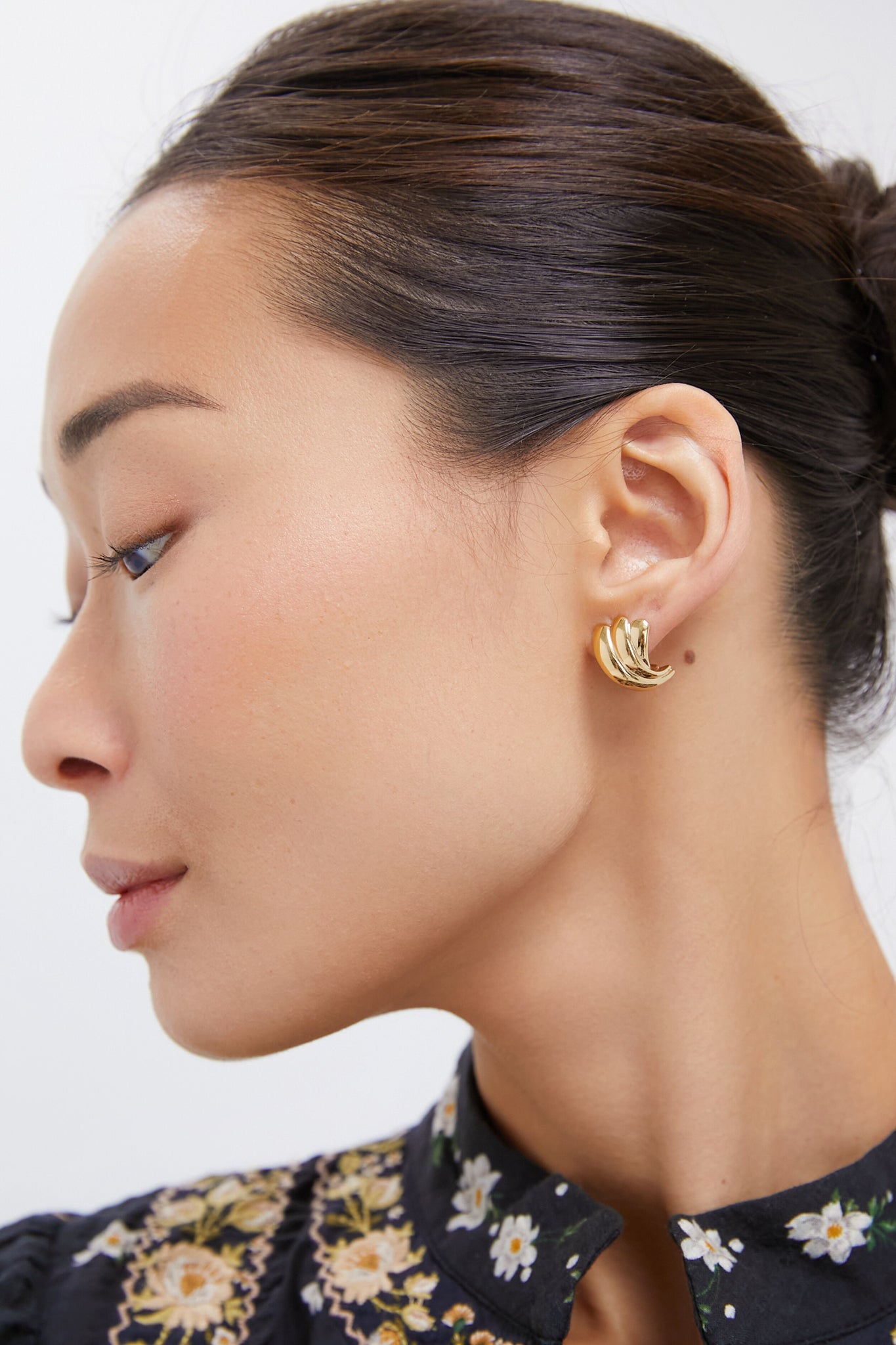 The Gold Magda Earrings