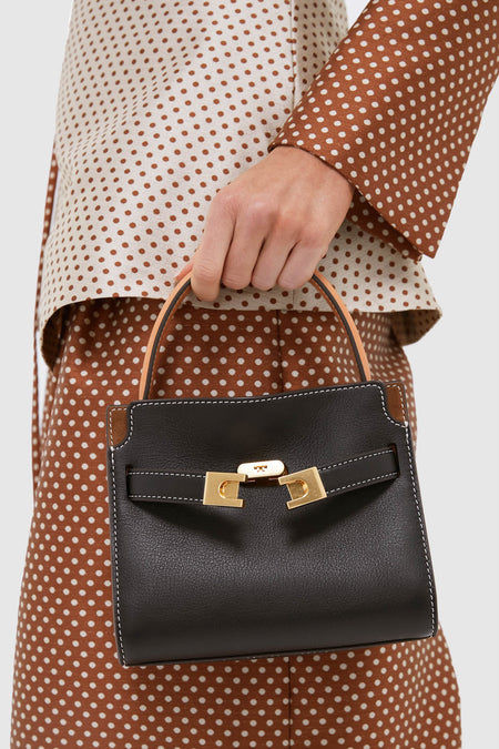 Black Lee Radziwill Petite Double Bag