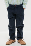 Dark Blue Benito Corduroy Boy Trousers