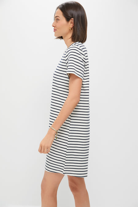 Blue Stripe Aimee Mini Dress