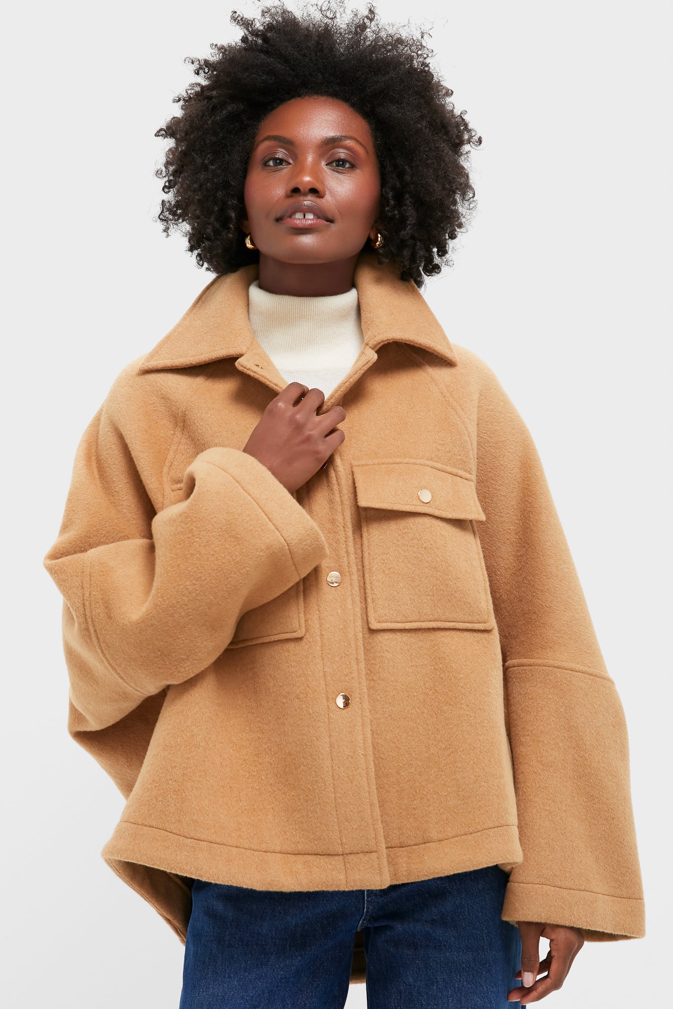 Camel Wool Cassidy Jacket | Tuckernuck
