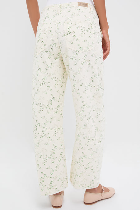 Lemon Floral Utility Soft Barrel