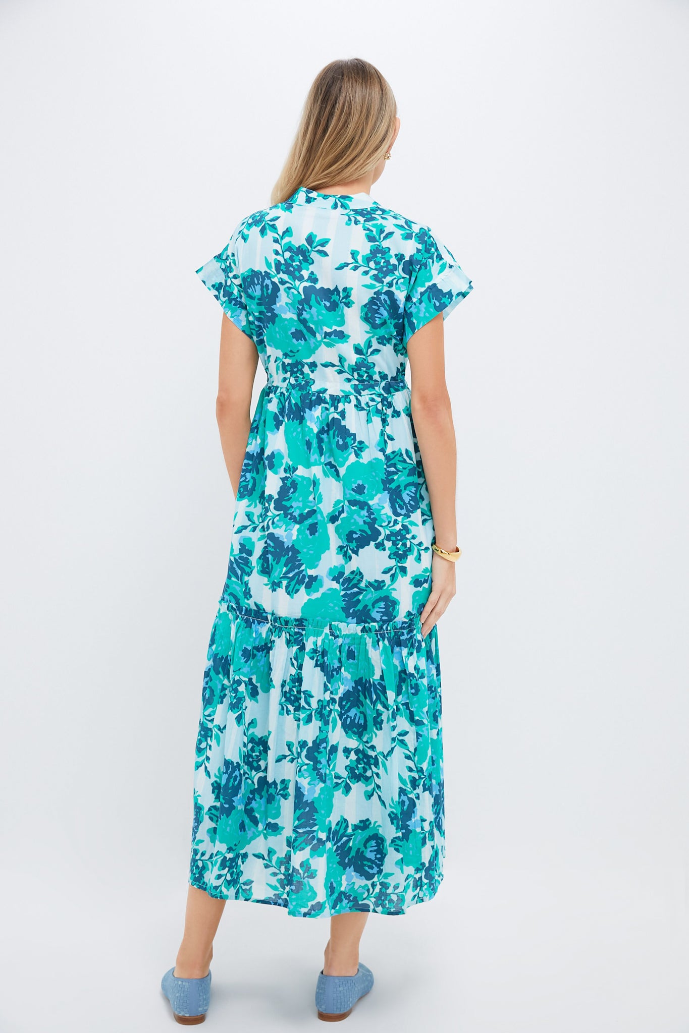 Light Blue Petunia Mumi Midi Dress