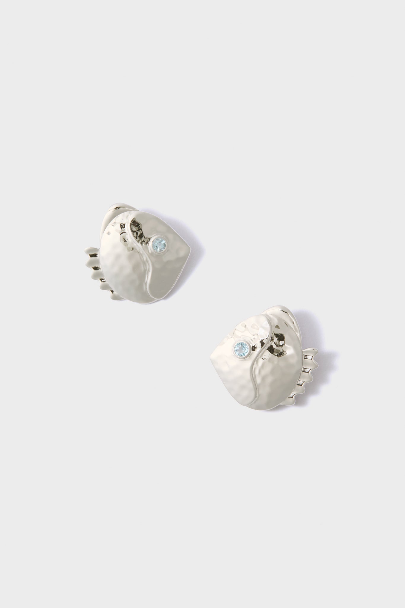 Silver Mikuni Stud Earrings