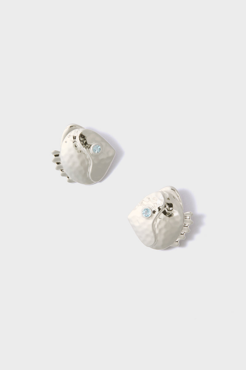 Silver Mikuni Stud Earrings