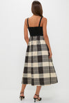 Mairead Check Plaid Maria Dress