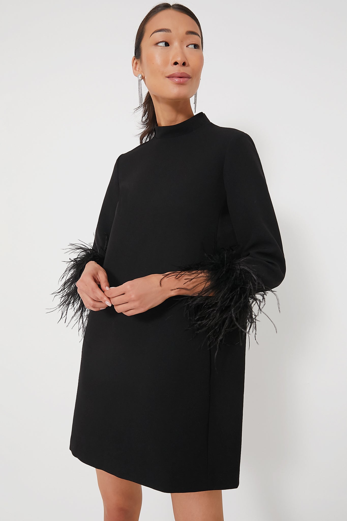 Black Feather Mod Ellie Dress | Tuckernuck