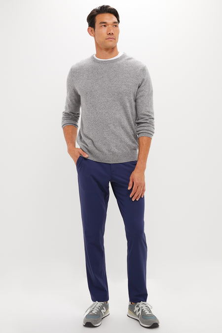 Navy Bradley Pull-on Trouser (34" Inseam)