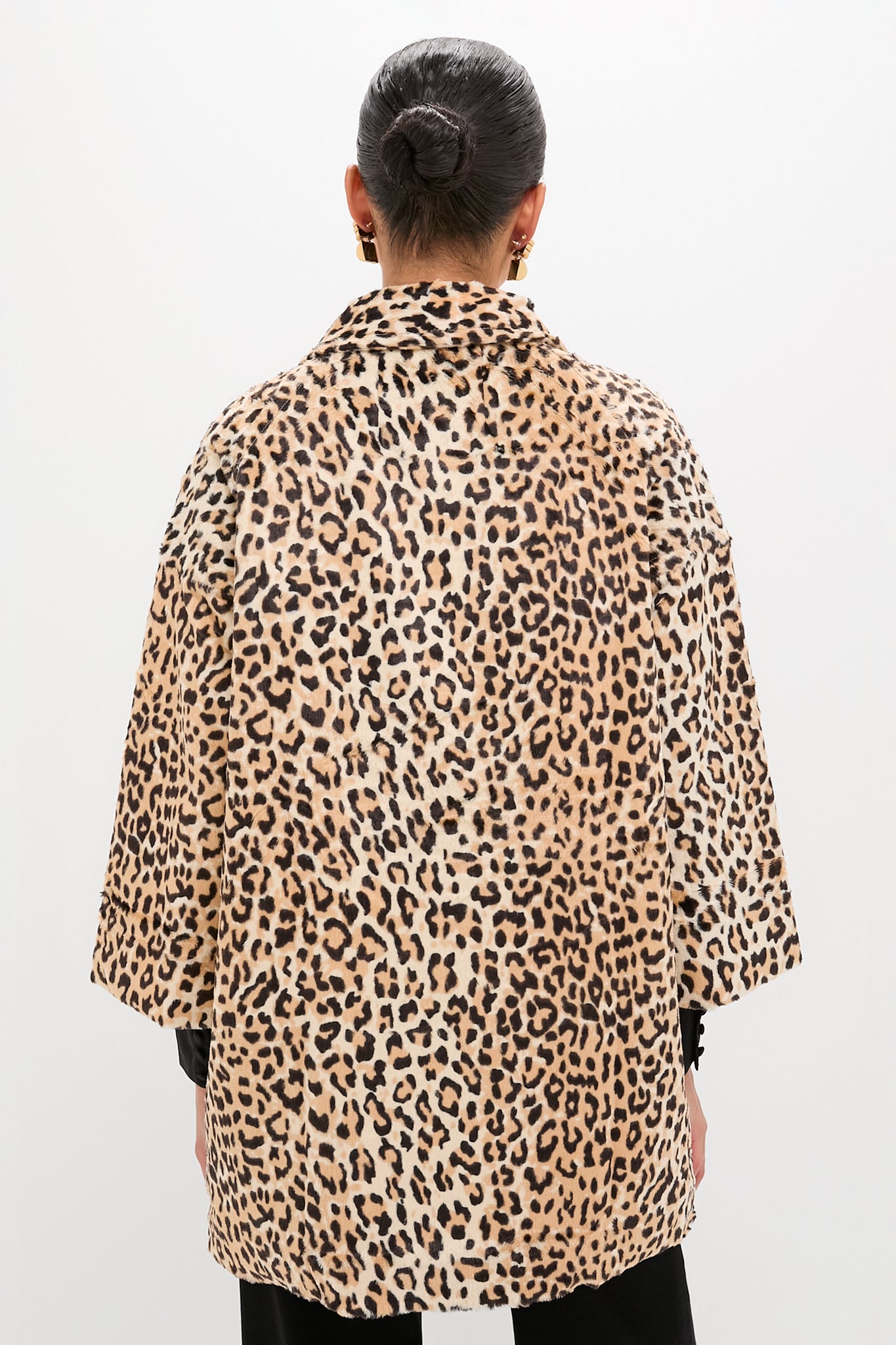 Vintage Leopard Car Coat