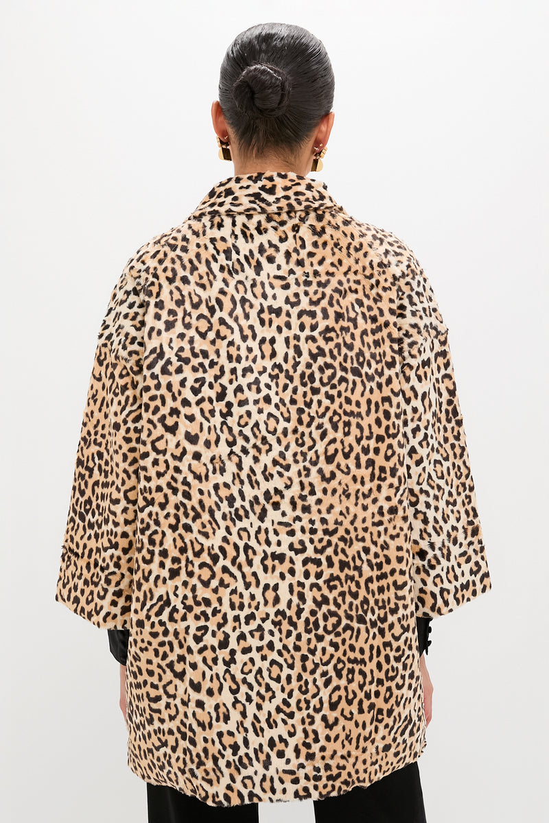 Vintage Leopard Car Coat