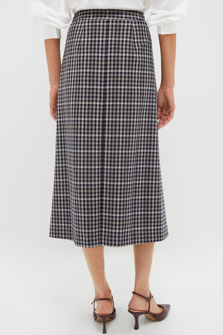 English Check Phoebe Riding Skirt
