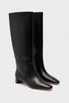 Black Soft Calf Indy Boots
