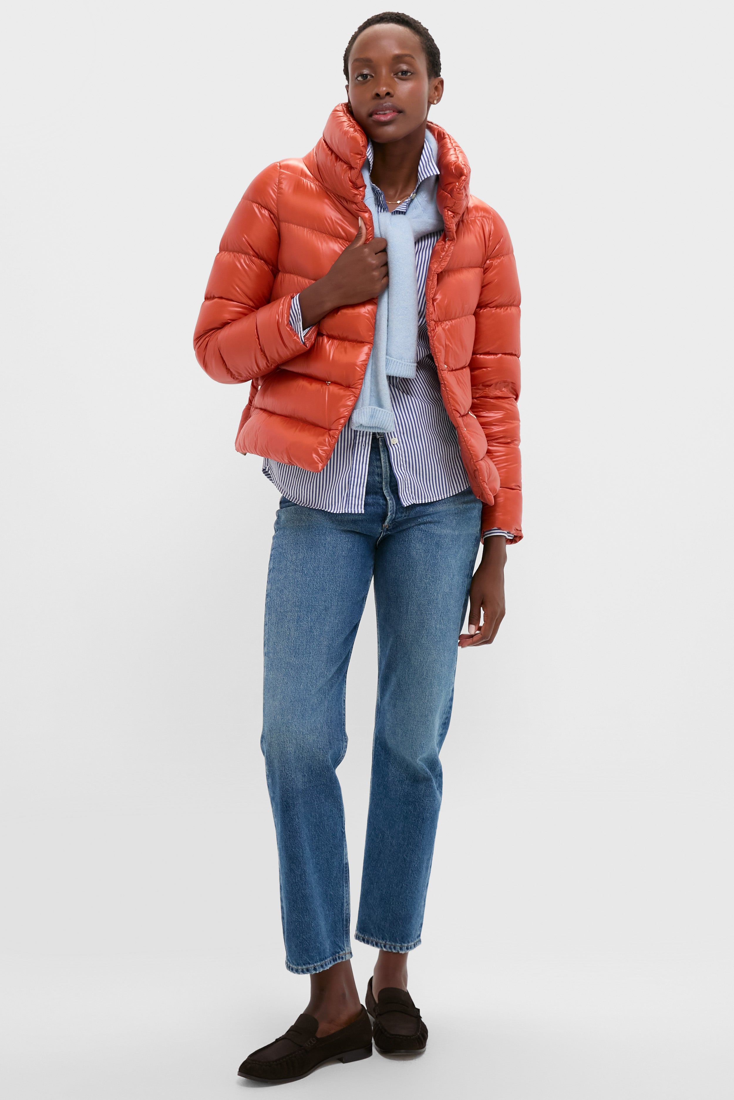Arancione Nylon Ultralight Jacket | HERNO