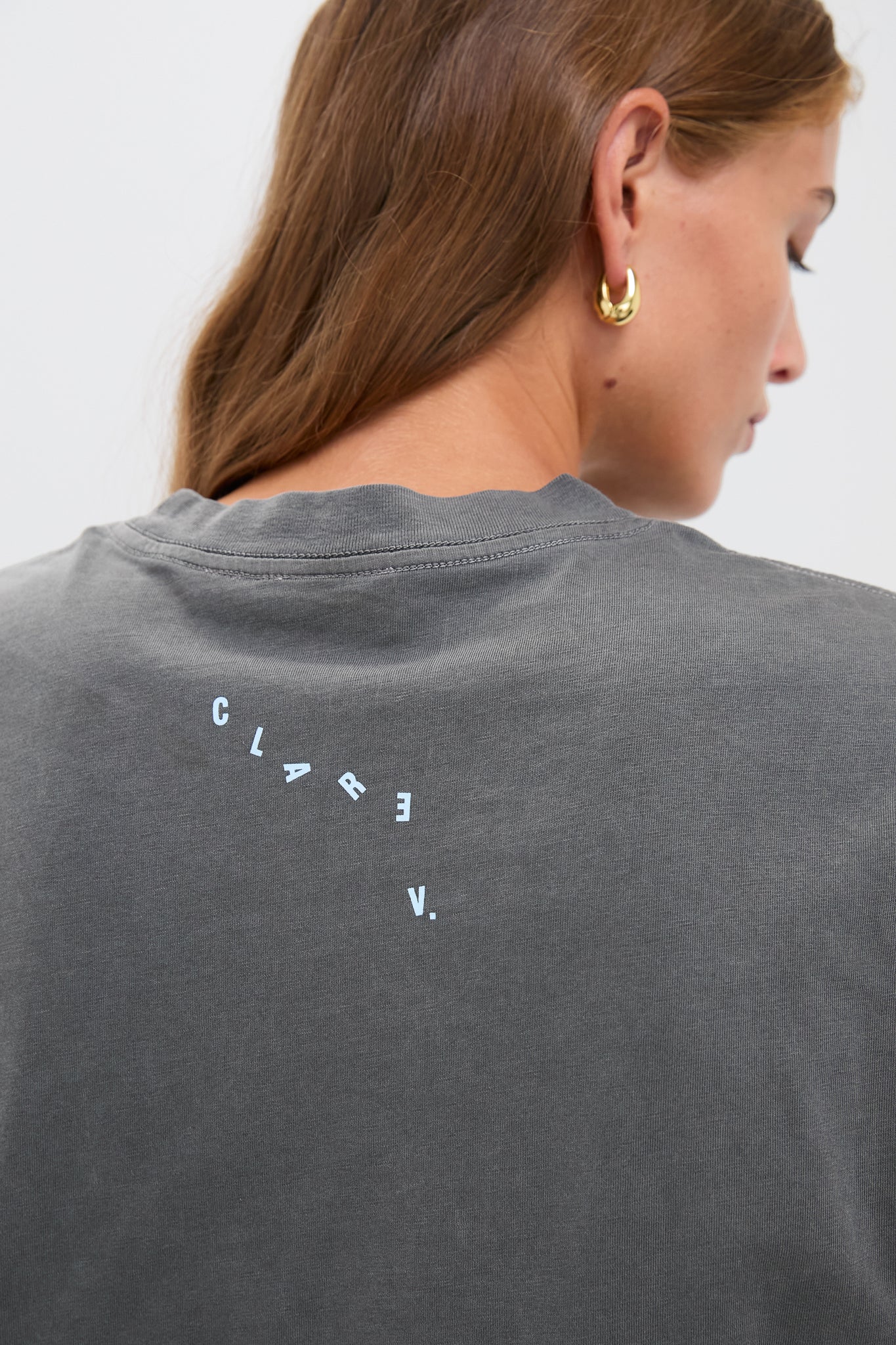 Faded Black Le Carre Tee