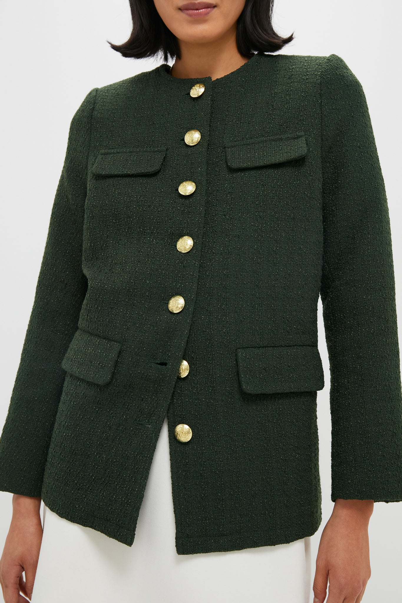 Olive Tweed Jennings Jacket | Pomander Place