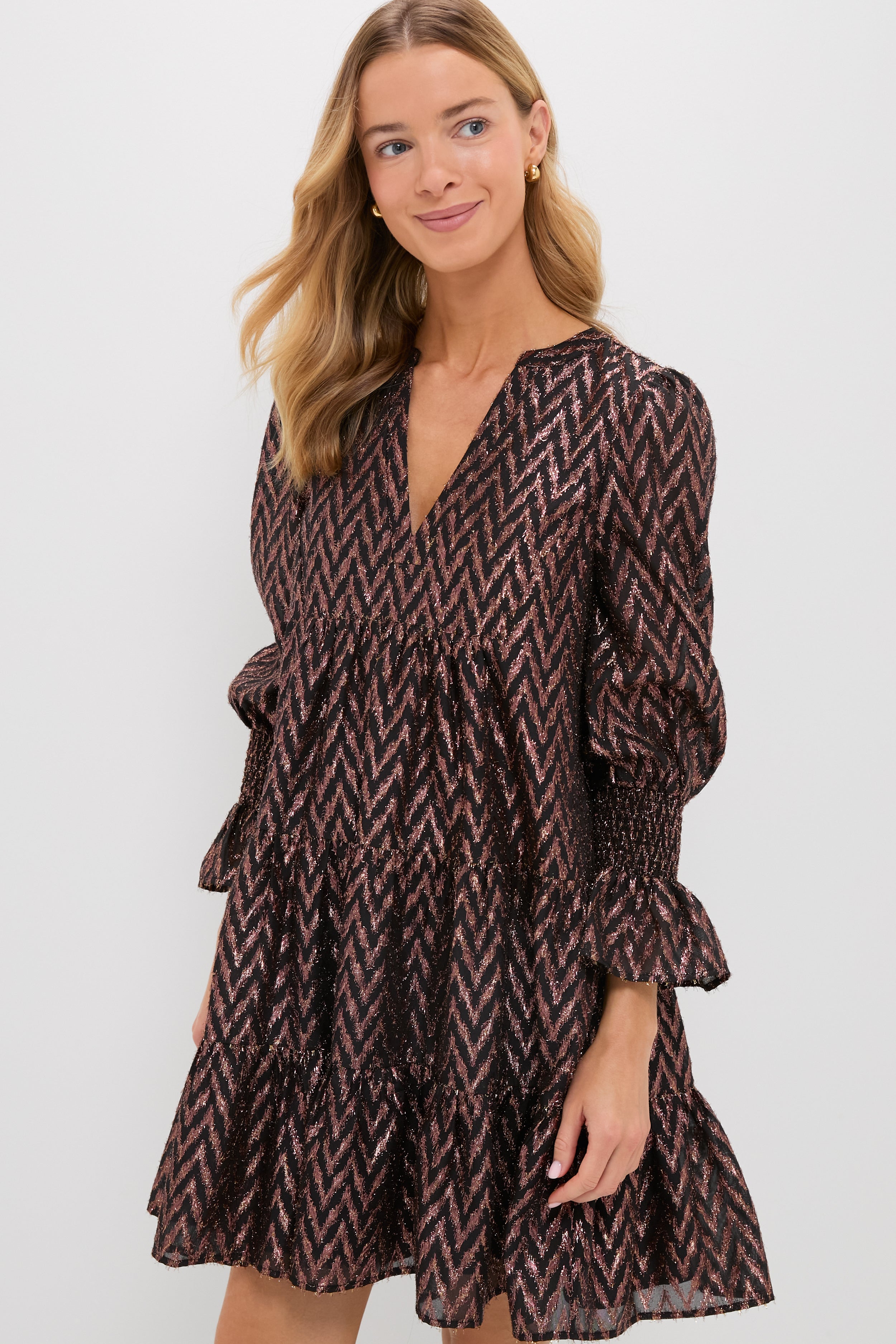 Metallic Ikat Kenzo Dress | Pomander Place