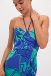 Blue Oasis Collina Long Dress