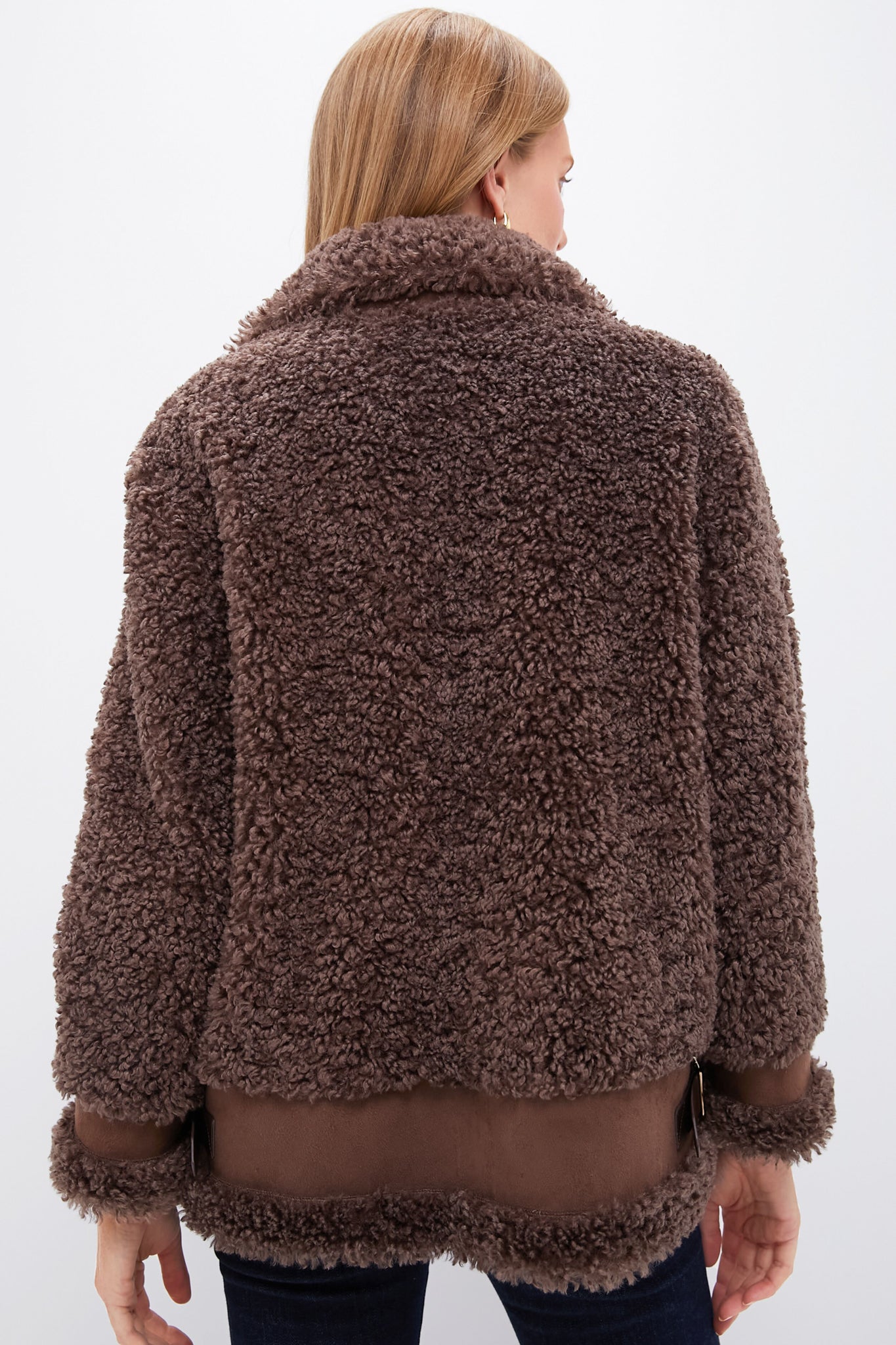 Brown Sherpa Giulia Jacket