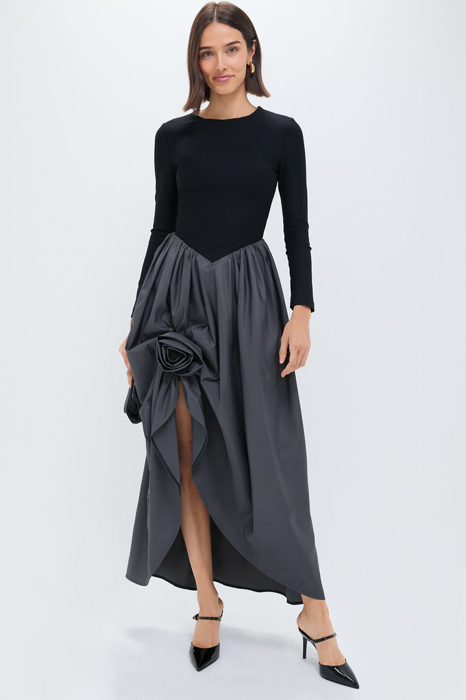 aurora grey dress Haute Couture Aurora dress