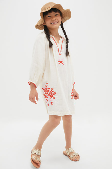 Pink and Orange Ava Dress