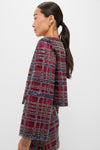 Sequin Plaid Maxine Top