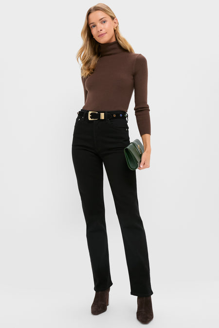 Cover High Rise Straight 90's Pinch Waist Long