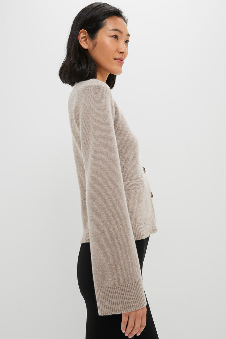 Taupe Cooper Cardigan