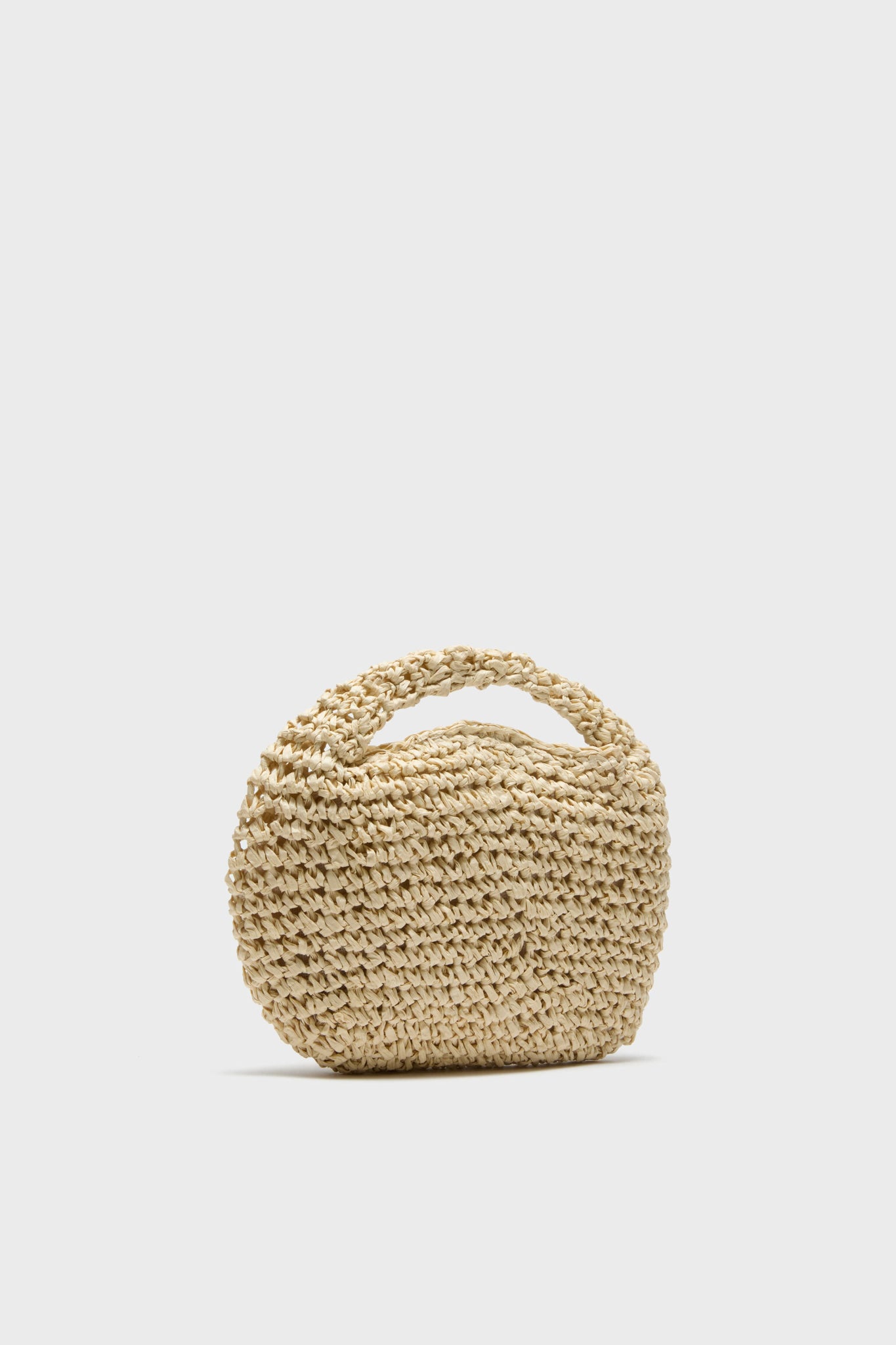 Natural Micro Slouch Bag