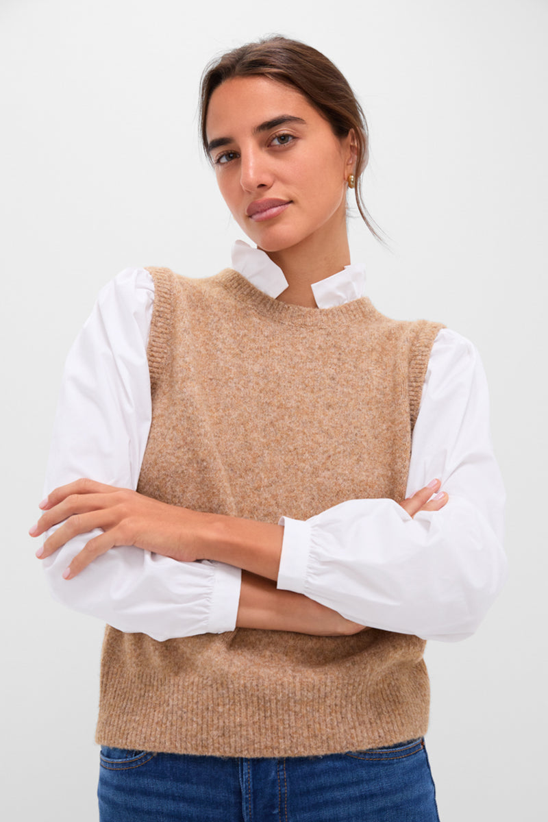 Desert Melange Ella Sweater Blouse
