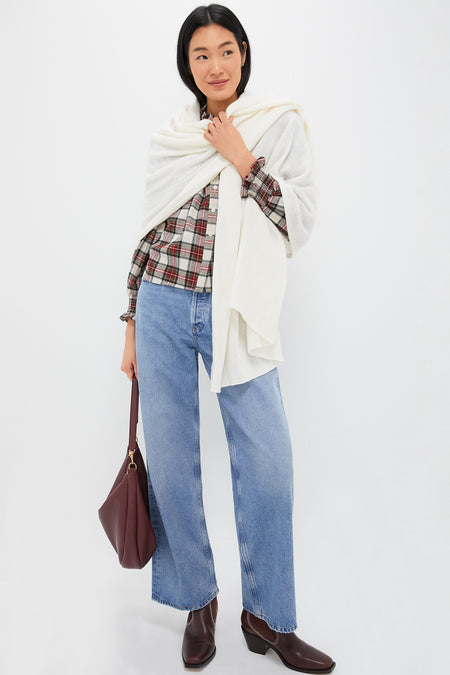 Noir Cashmere Blanket Scarf