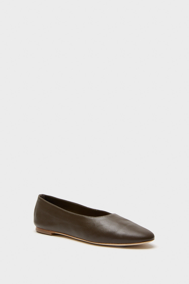 Truffle Alba Ballet Flat