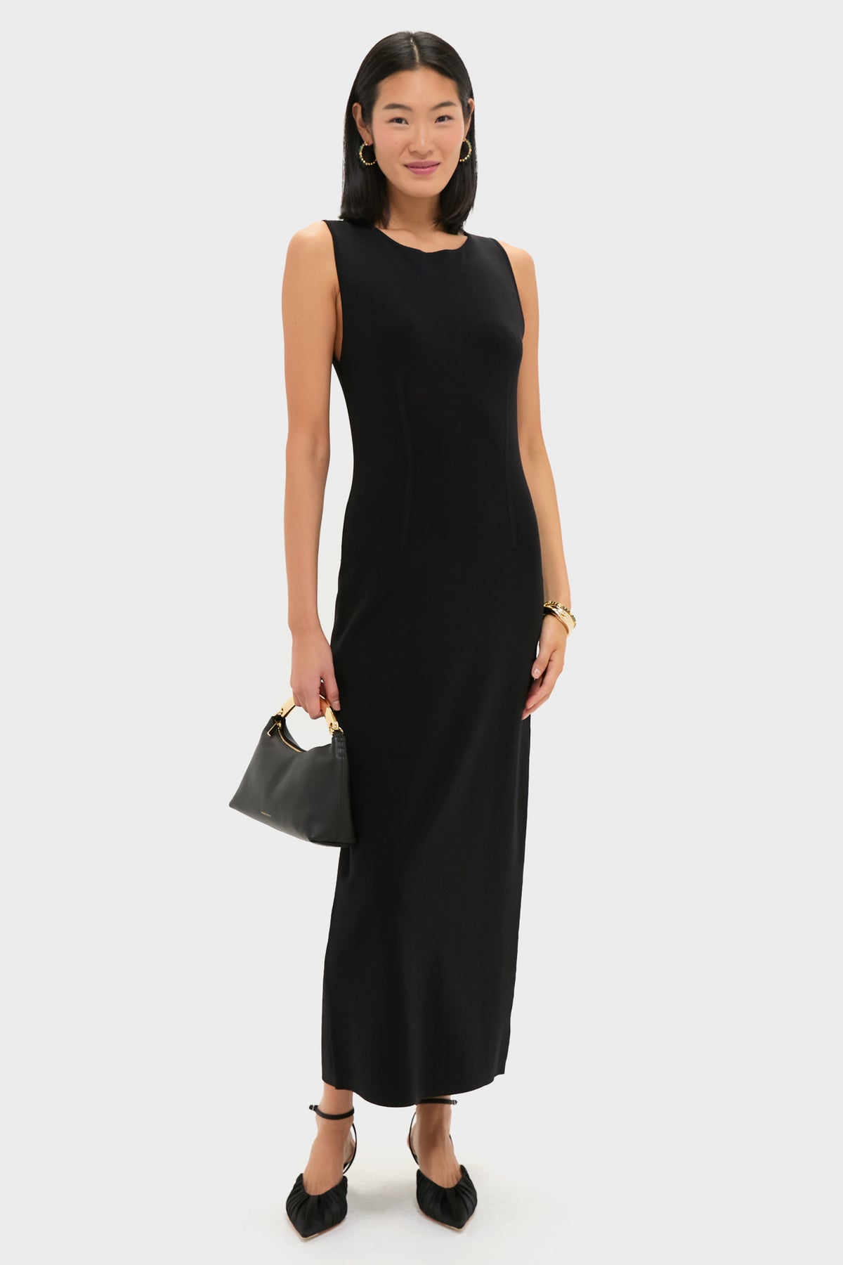 Black Kingston Knit Dress Tuckernuck Black / M Black Kingston Knit Dress Tuckernuck Black / M