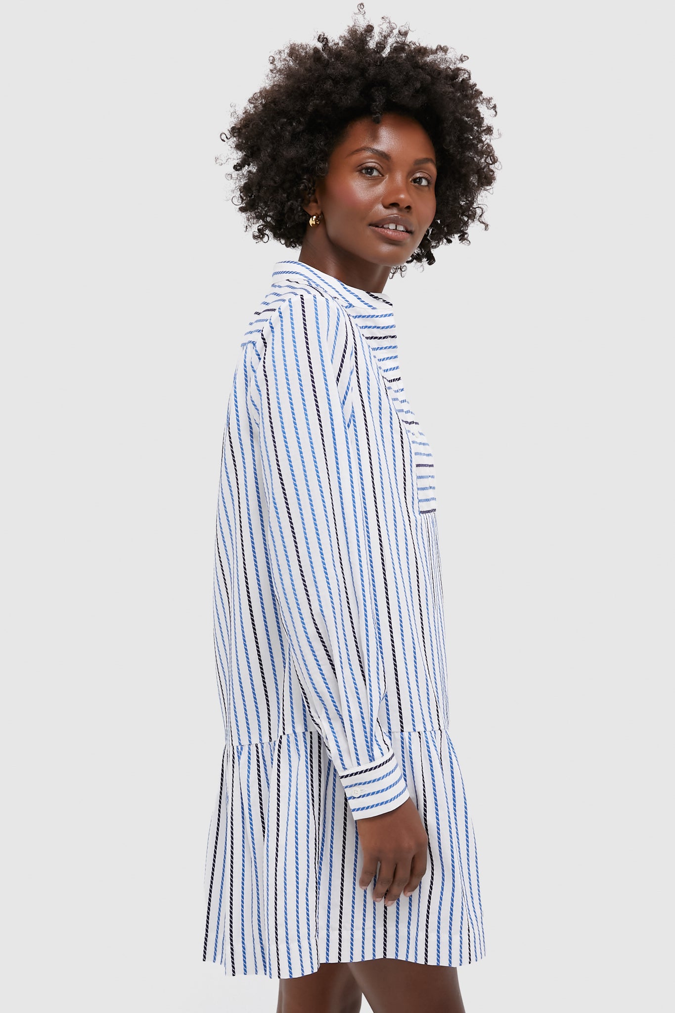 Tuckernuck High Tide Jacquard Stripe Rory Dress Jacquard Rope Stripe / XXL