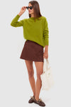 Woodbine Cashmere Boyfriend Bodie Crewneck
