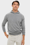 Gray Cashmere Hoodie