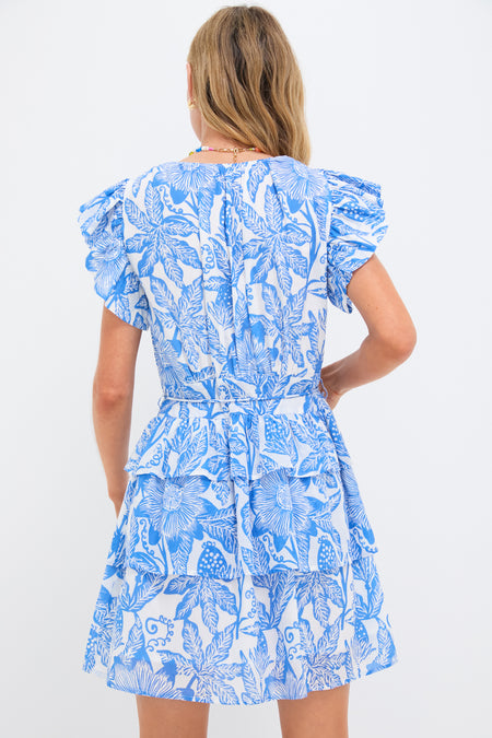 Blue Passion Aria Hunan Short Dress