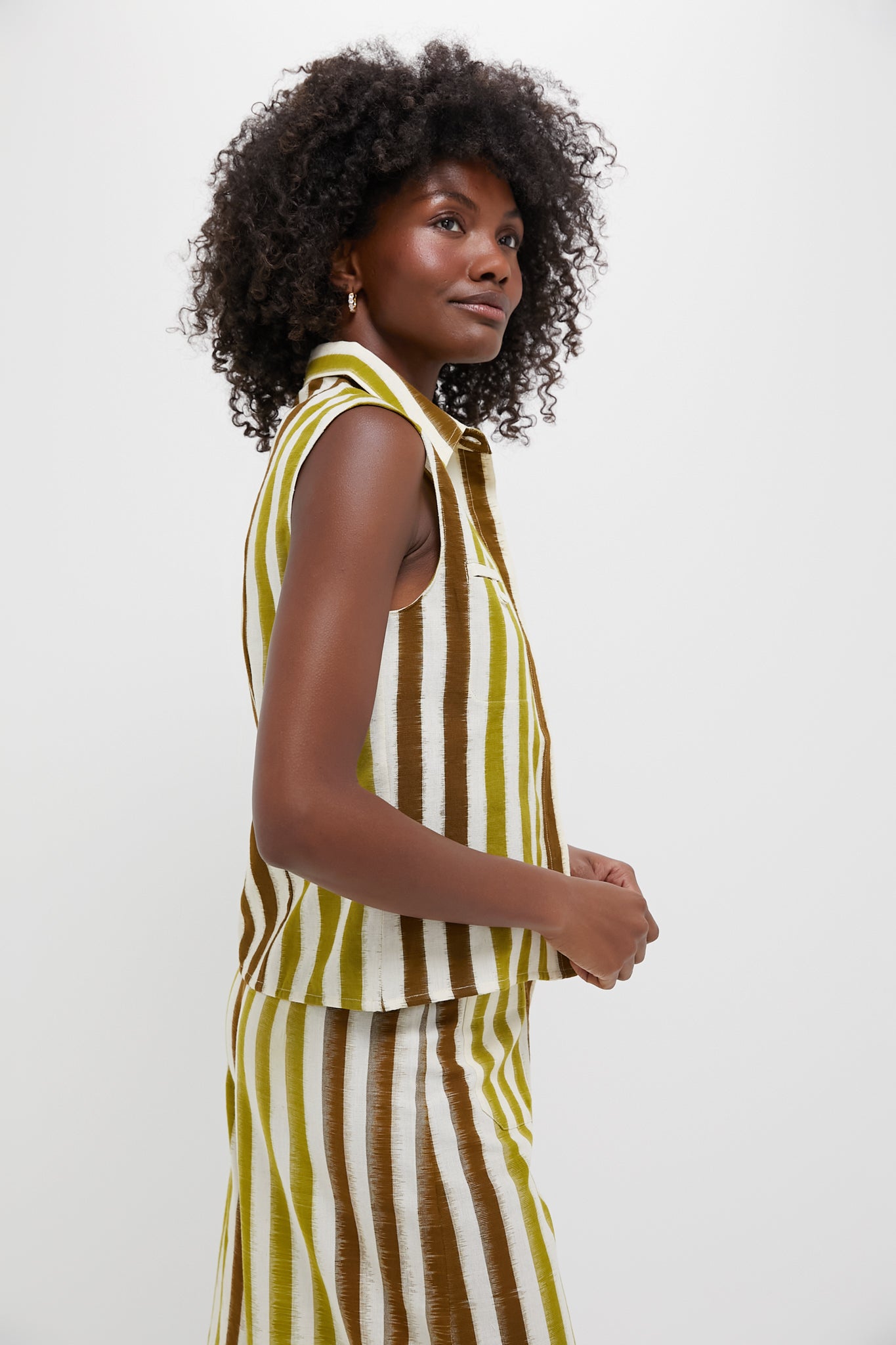 Kiwi Stripes Ylenia Top