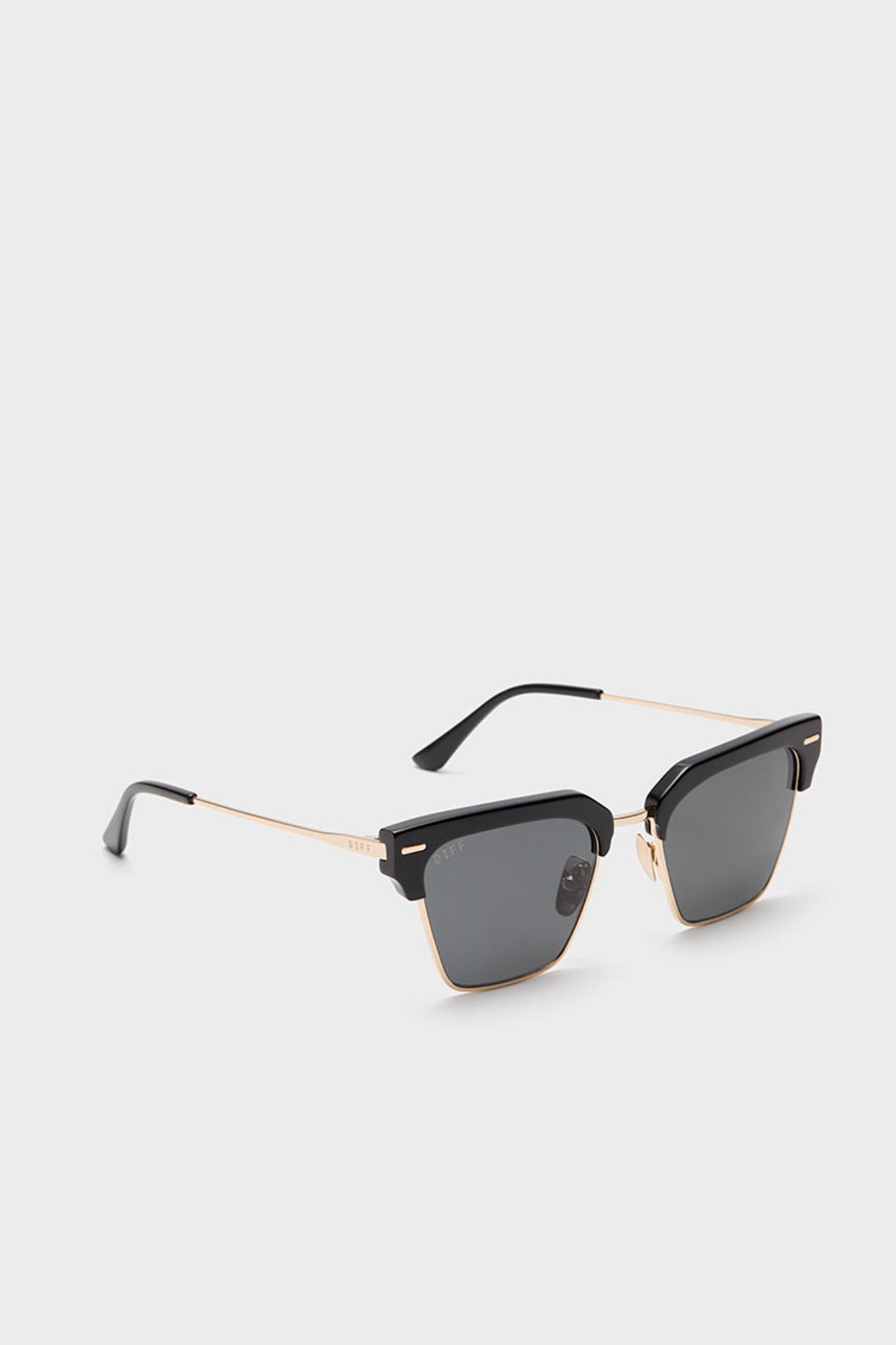 Black Polarized Capri Sunglasses