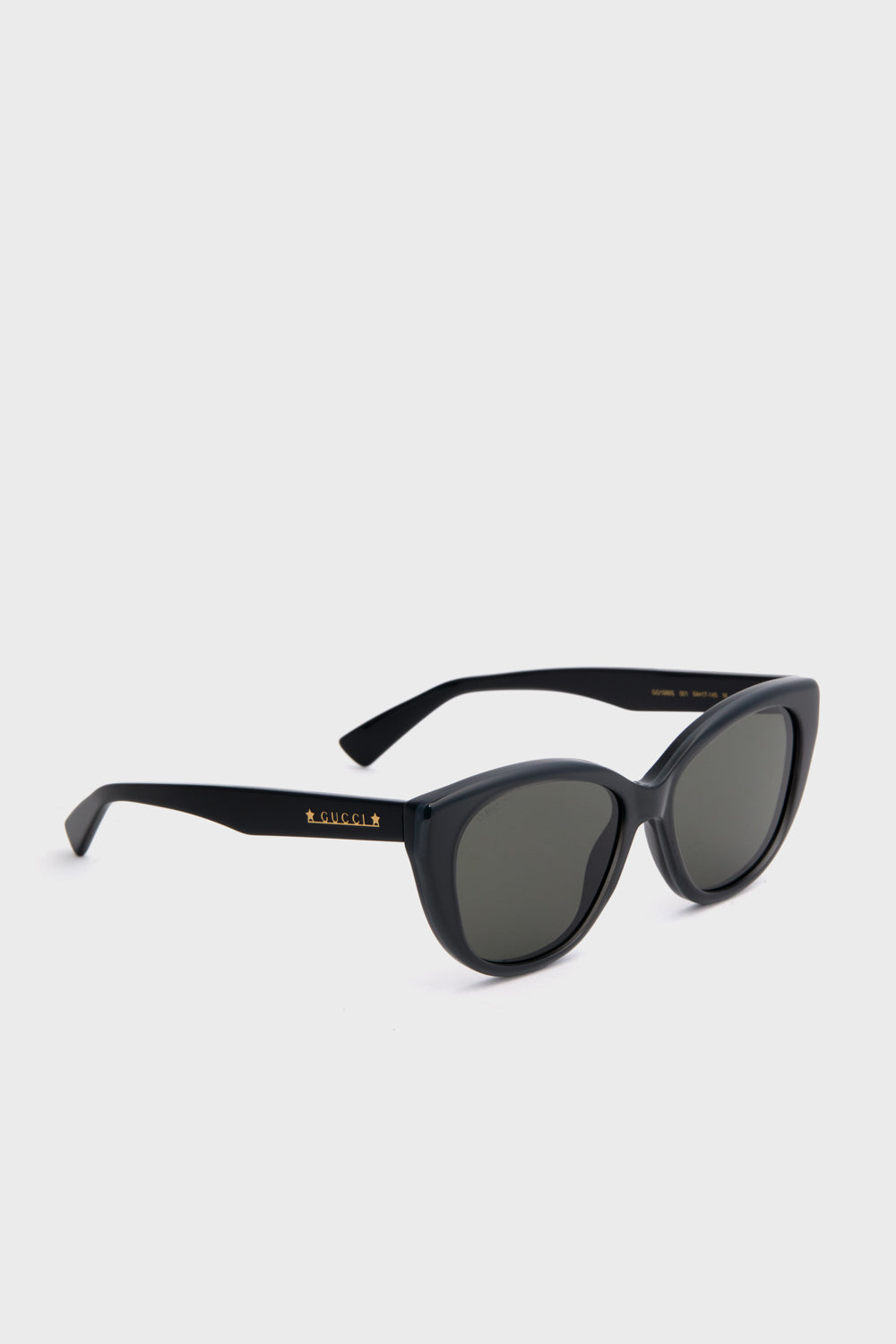 Shiny Black Cat Eye Sunglasses