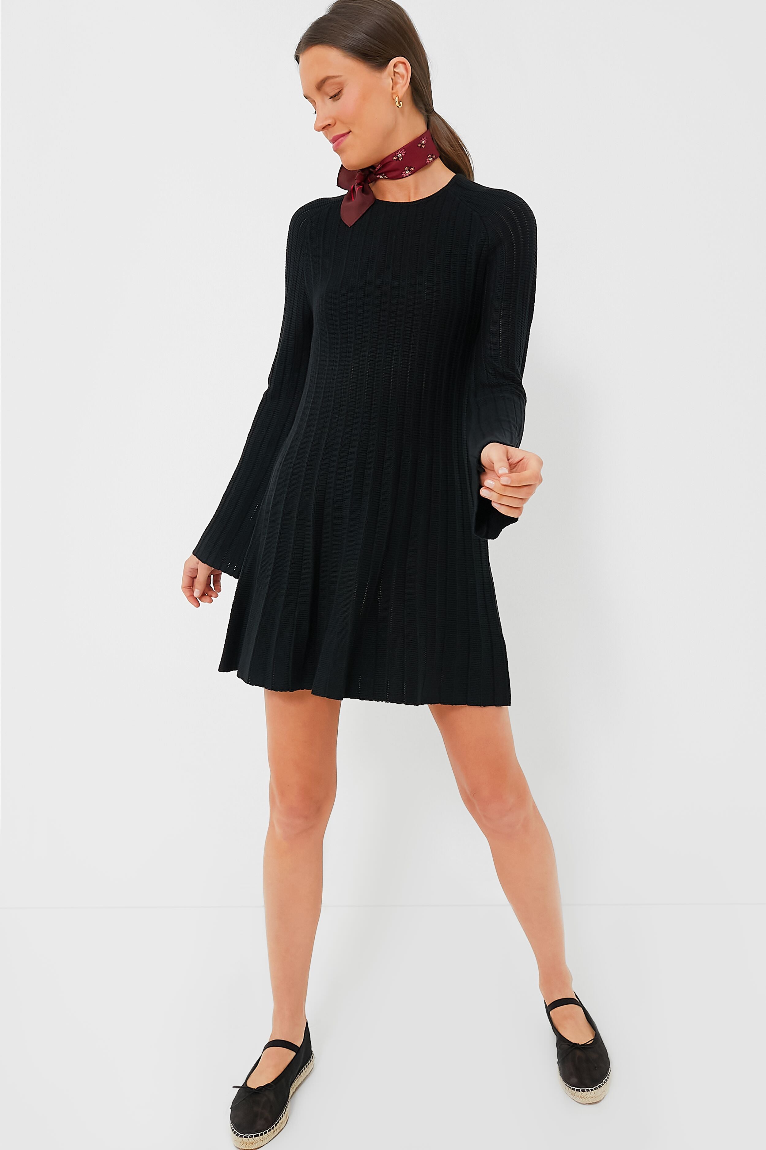 Black Adi Knit Dress | Pomander Place