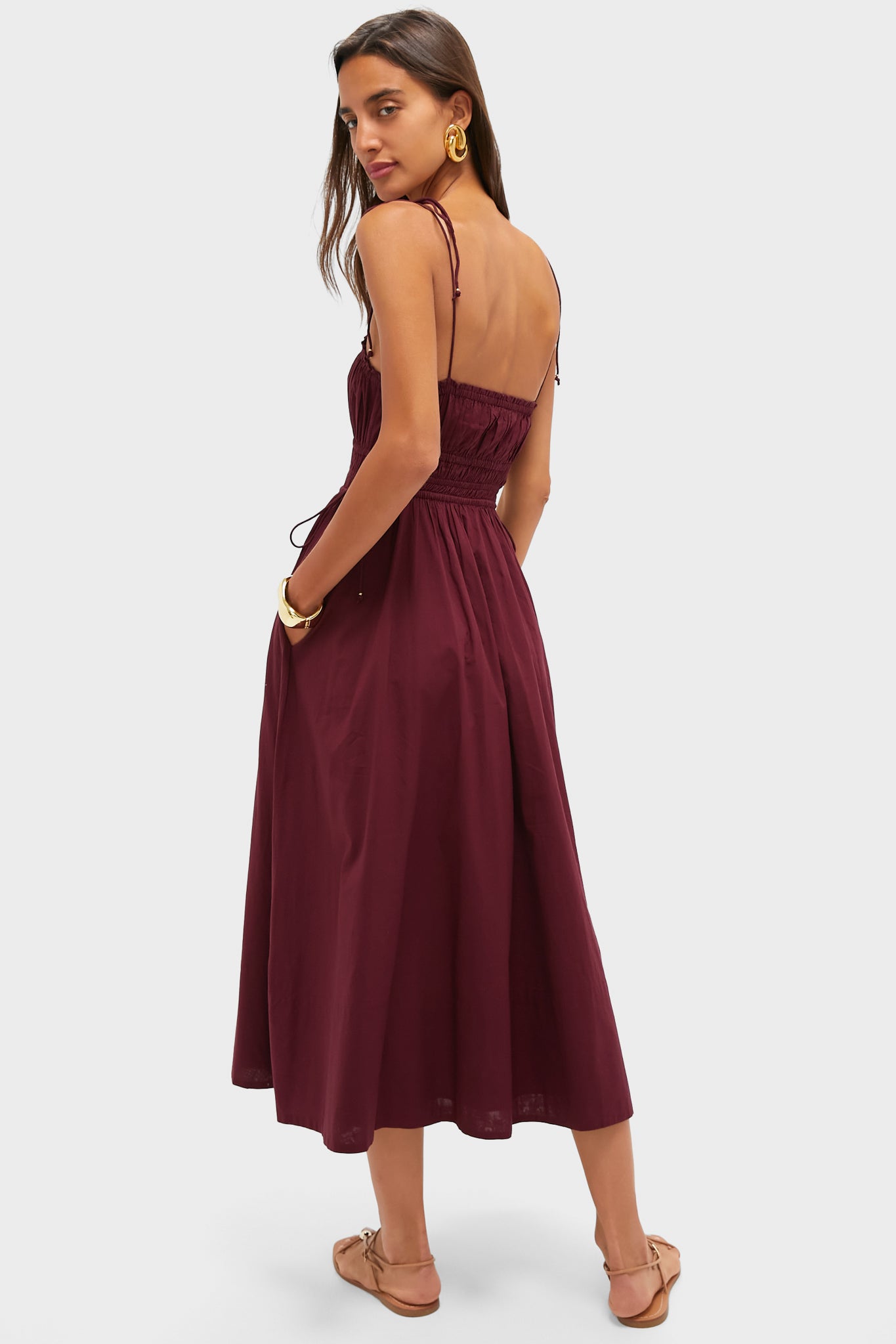 bordeaux midi dress Corset Dress Vestido Satin Midi Bordeaux Berry Satin Corset Style Midi Dress Club L London USA