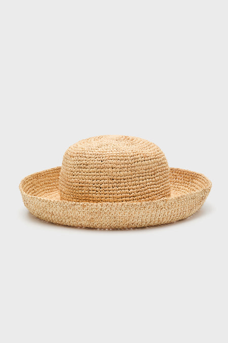 Natural Raffia Cruiser Hat