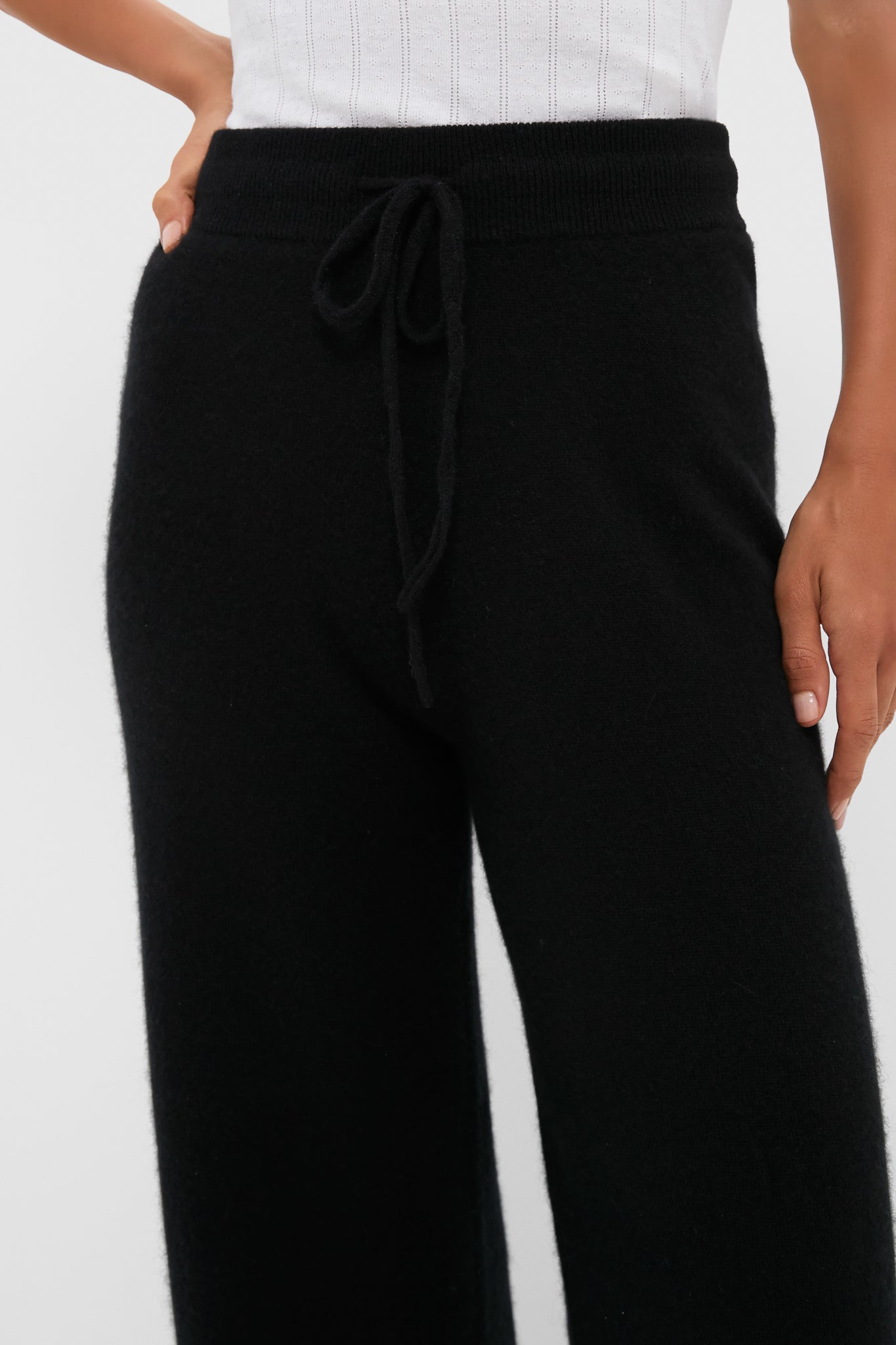 Black Cashmere Jane Pant