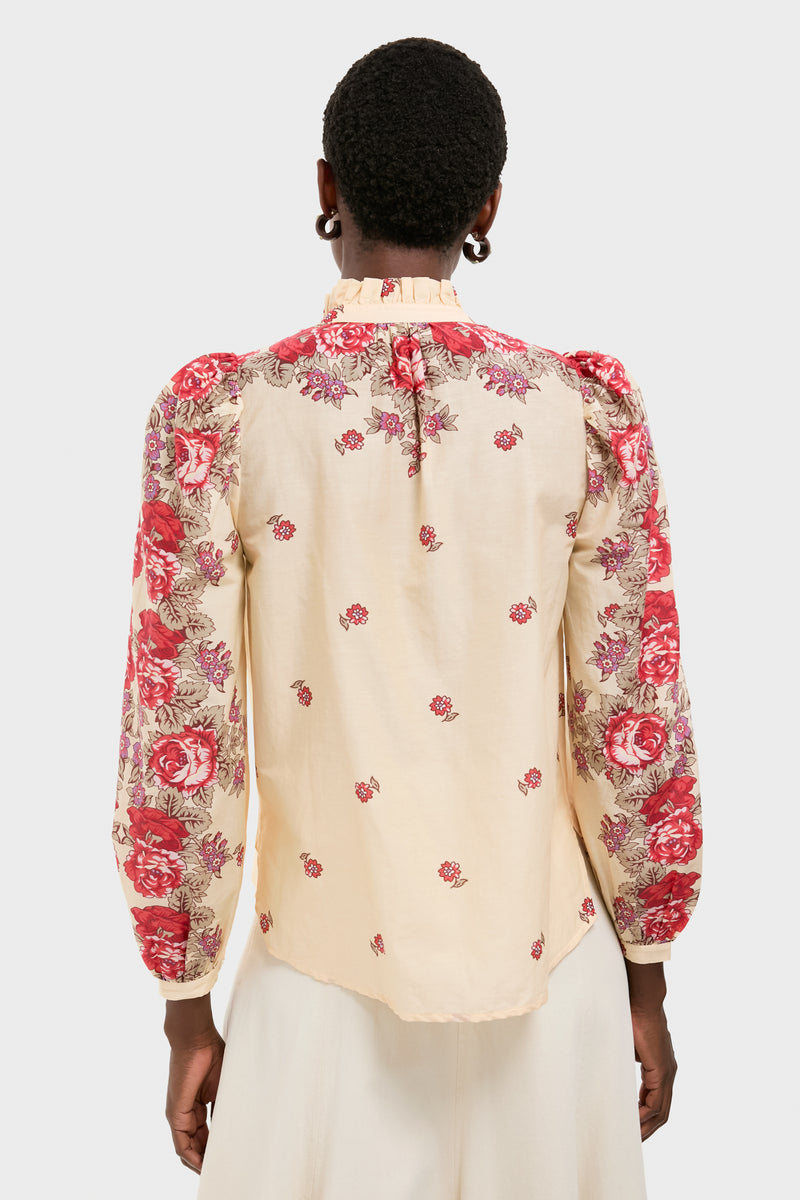 White Rosebush Annabel Shirt