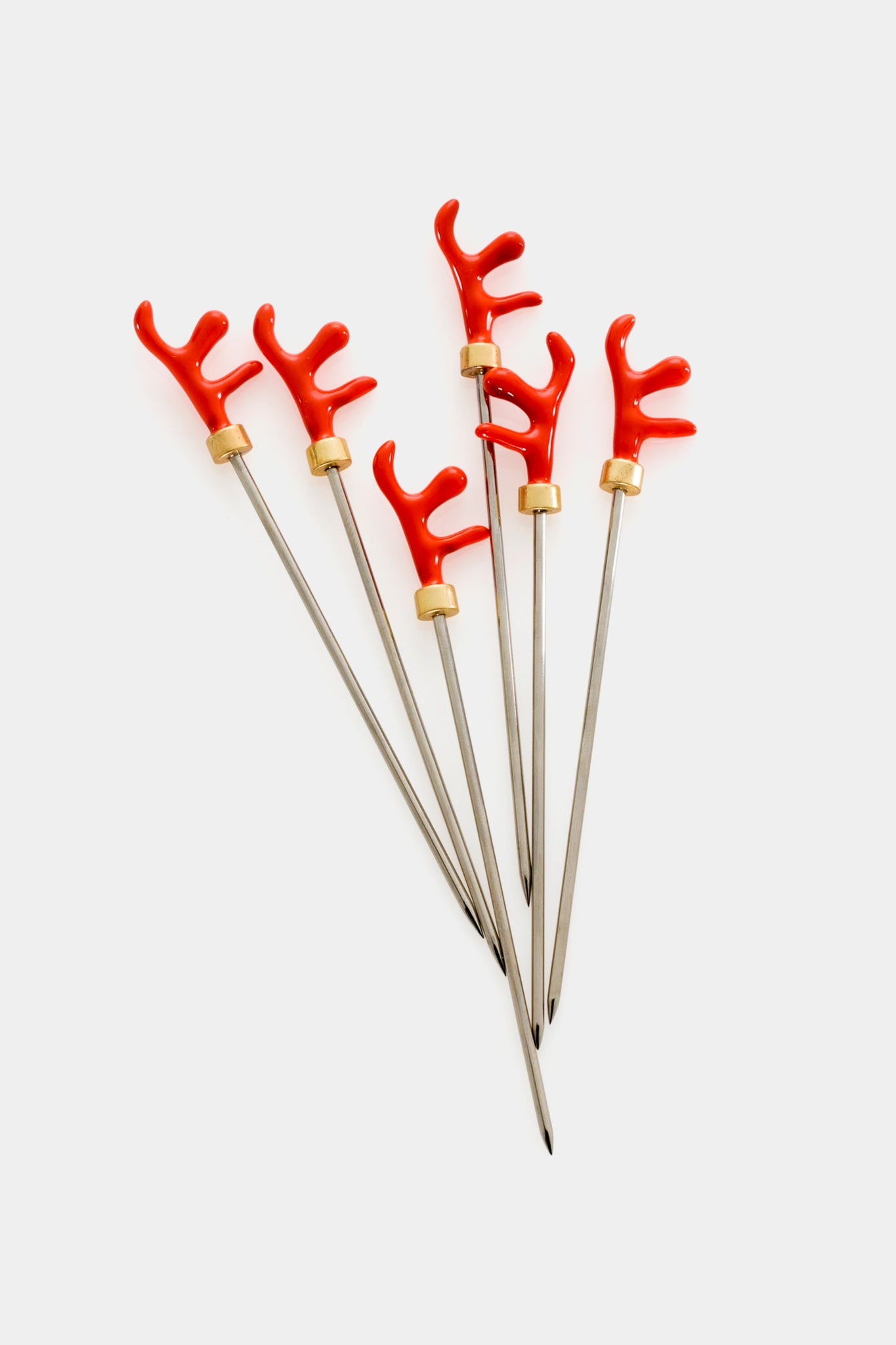 Coral Cocktail Picks