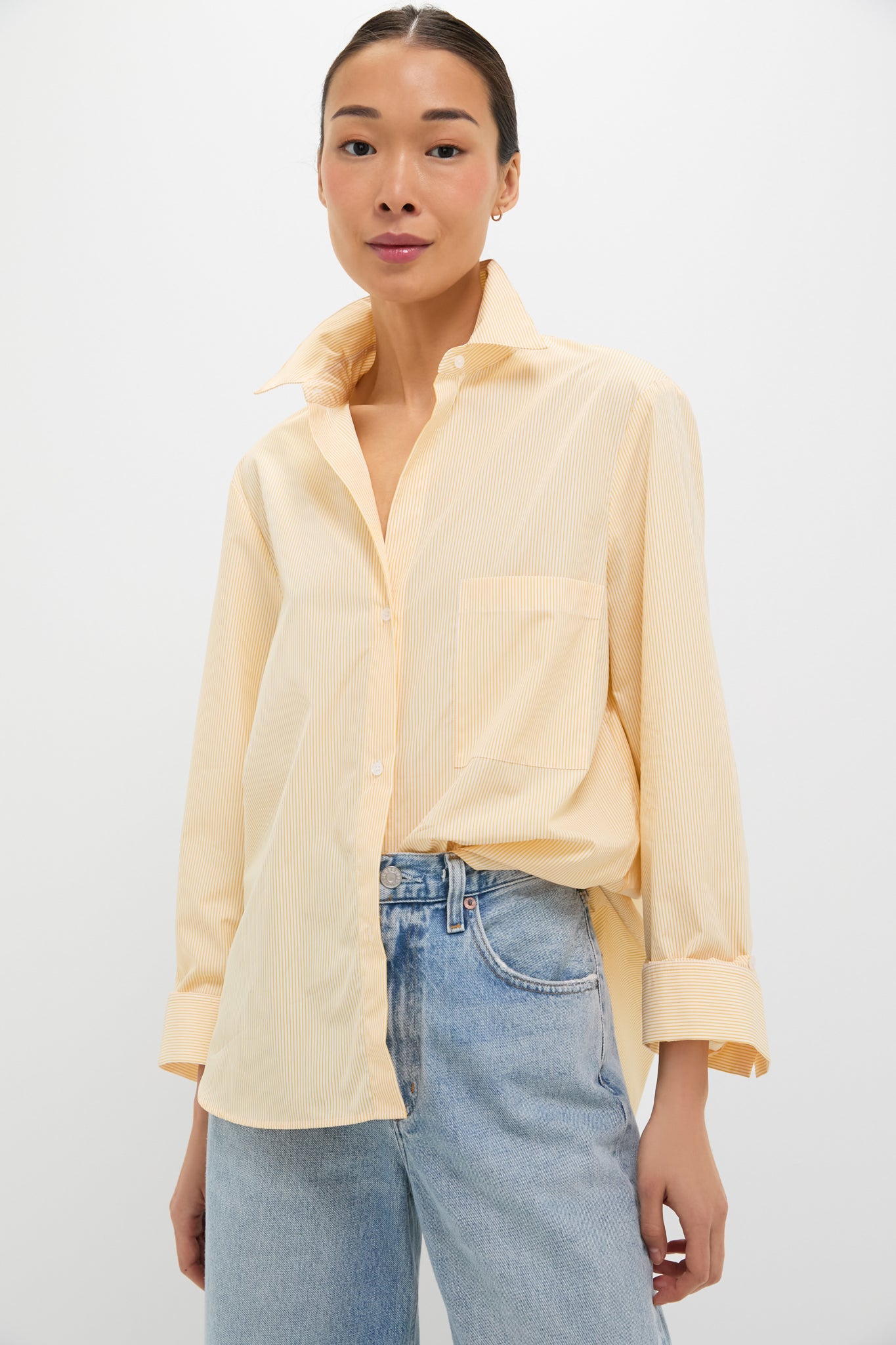 Ivory and Yellow Next Morning Shirt
