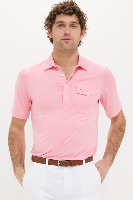 Strawberry Marg Heather Performance Sport Players Shirt