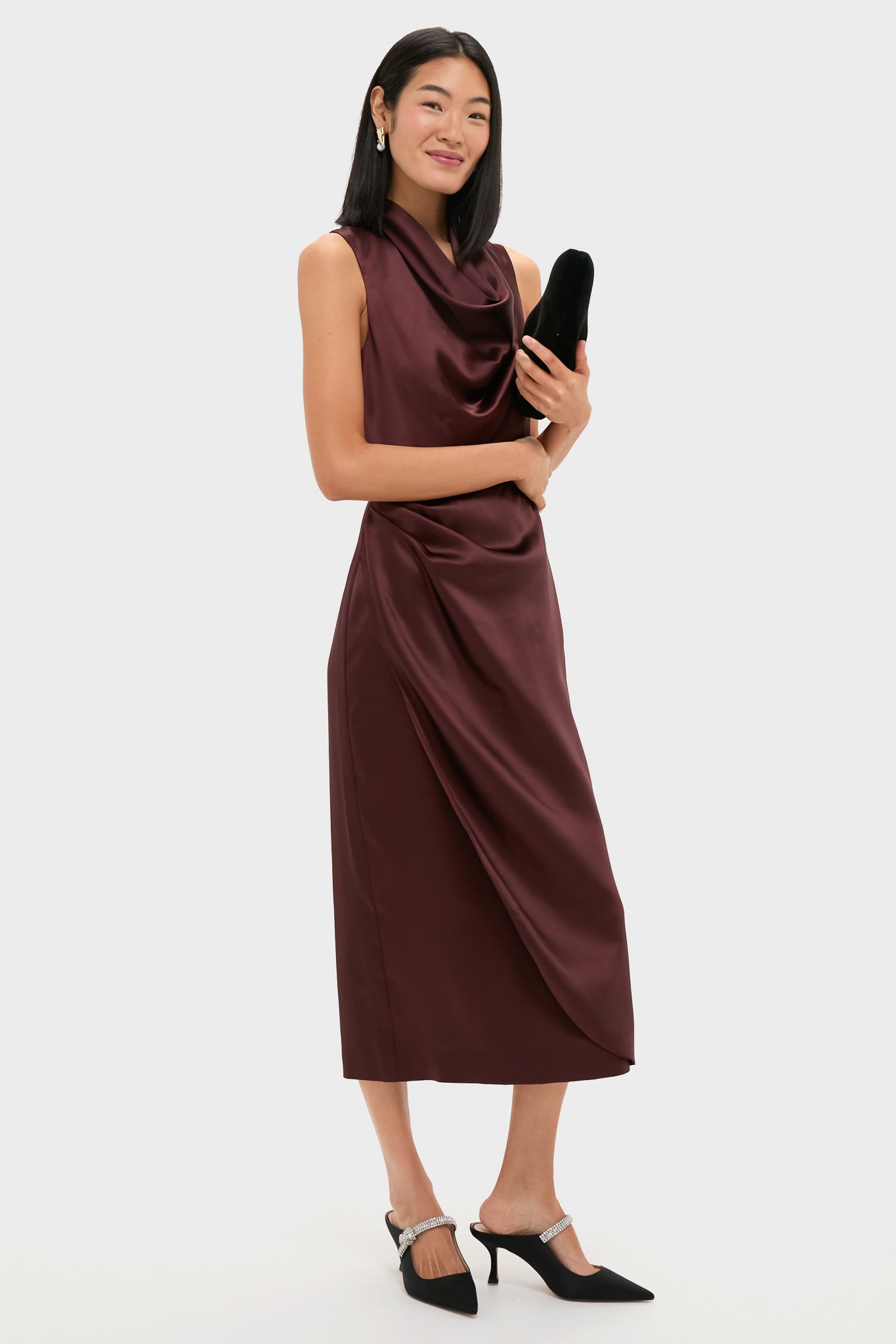 Gold and Pearl Spencer Earrings