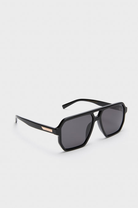 Black Polarized Cameron Sunglasses
