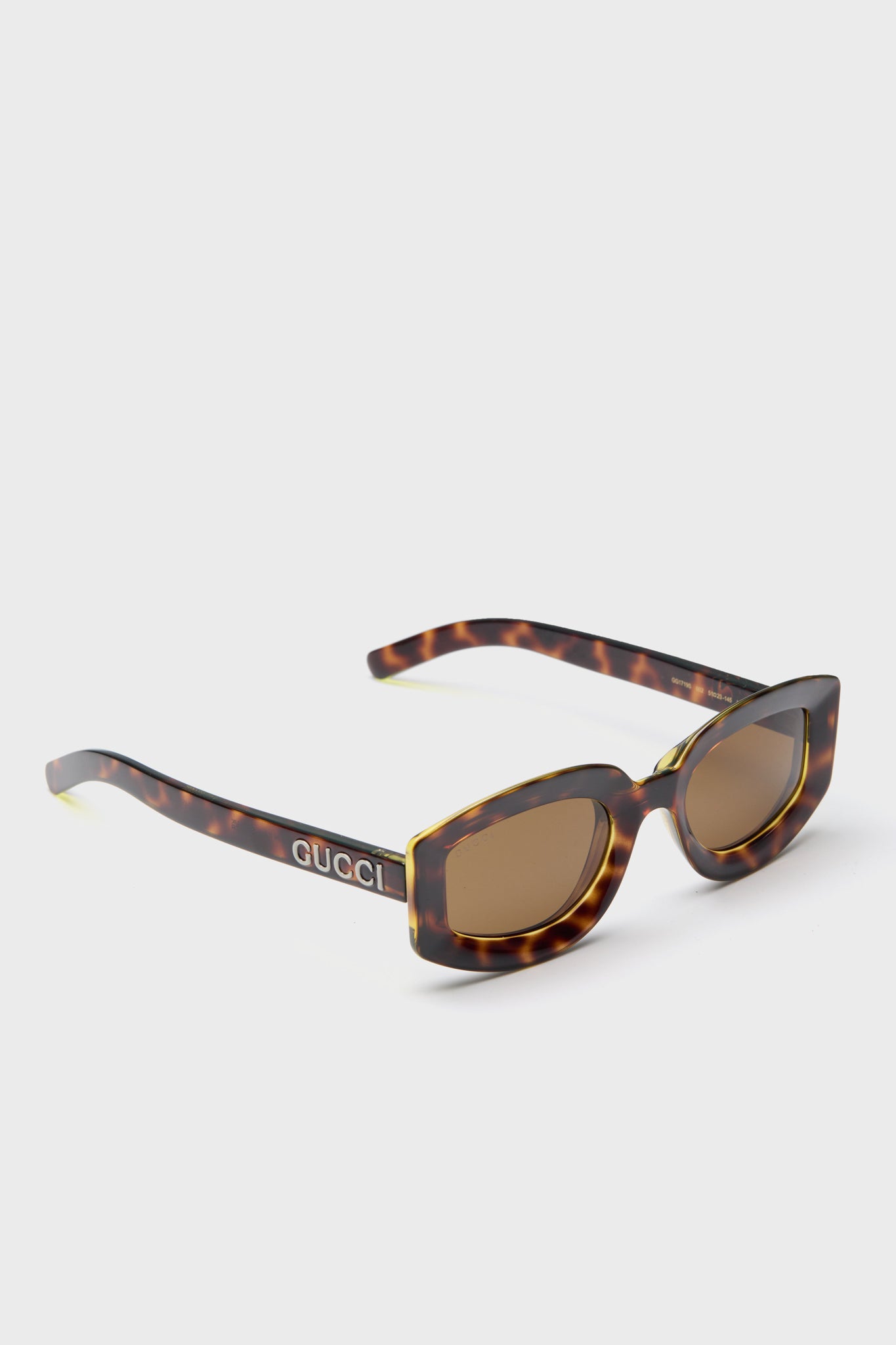Tortoise Rectangle Sunglasses